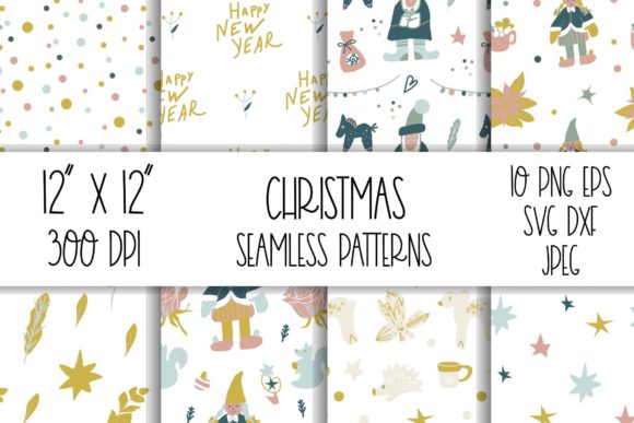 Christmas Digital Backdrop for Kids