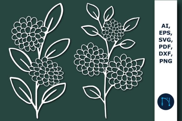 Cricut Paper Cut Floral SVG Bundle