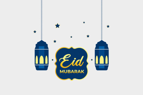 Eid Greeting Card Islamic Pattern