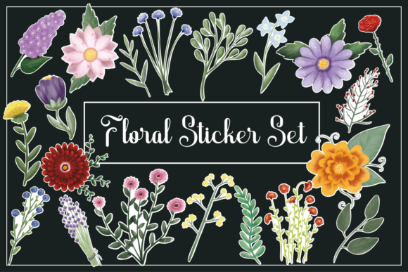 Floral Sticker Set: A Designer’s Real-World Embroidery Review