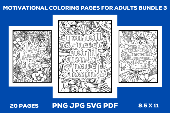 Motivational Coloring Pages for Adults 3