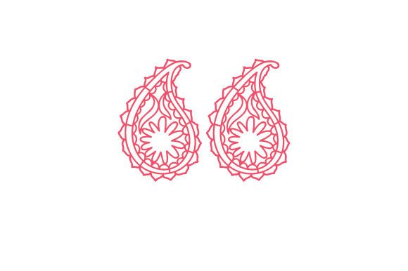 Paisley Floral Earrings