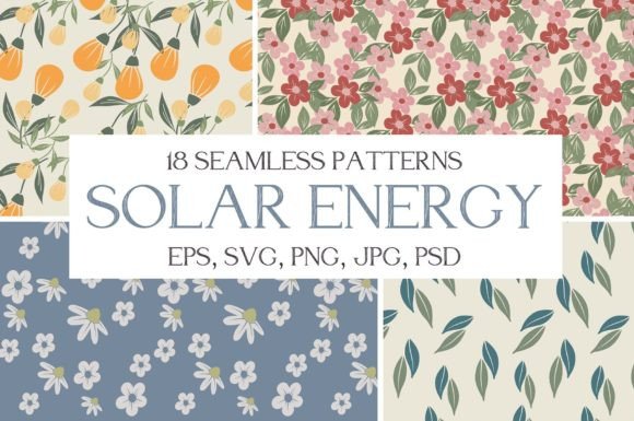 Solar Energy: Floral Patterns That Stitch Like a Dream