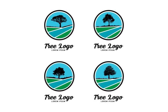 Tree Logo Template Set