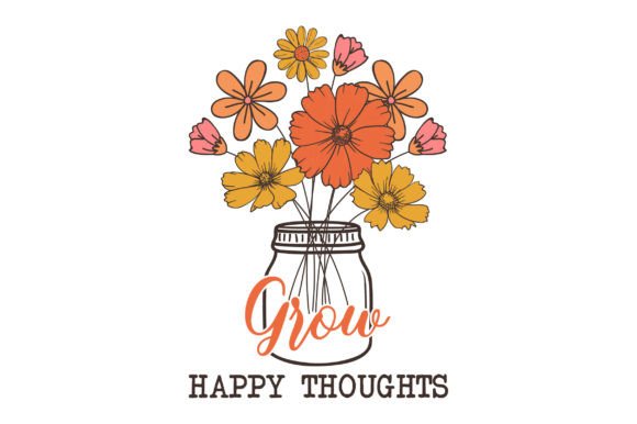 Wildflower Floral SVG Sublimation